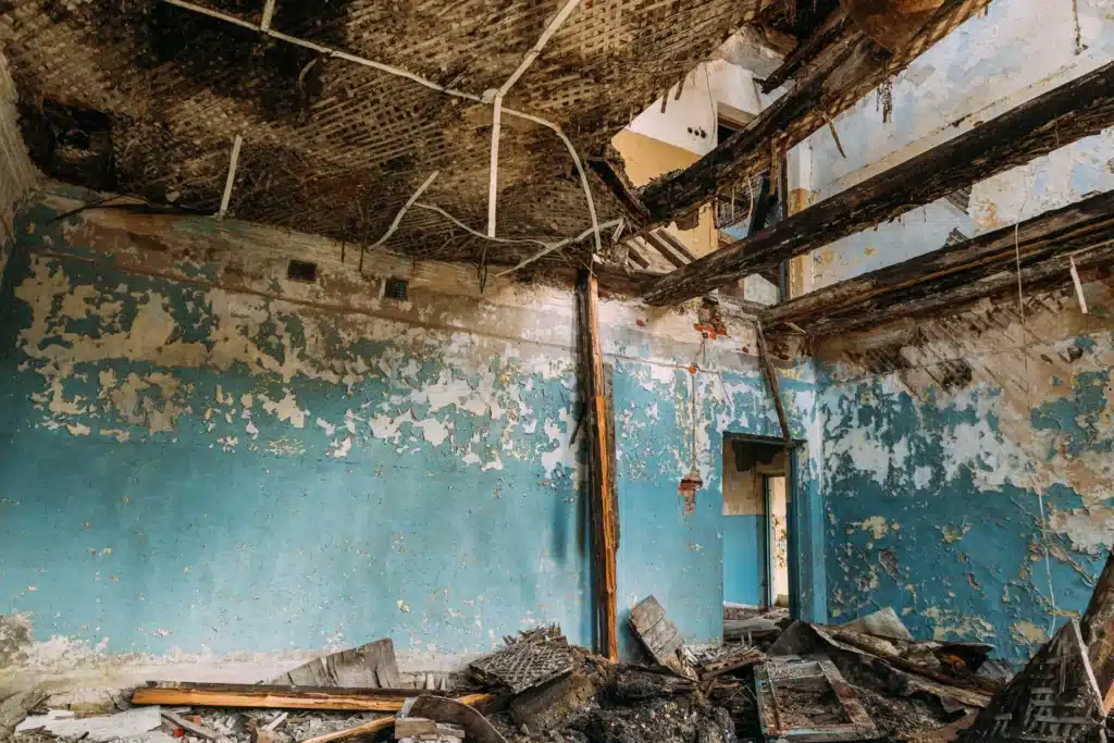 fire damage restoration